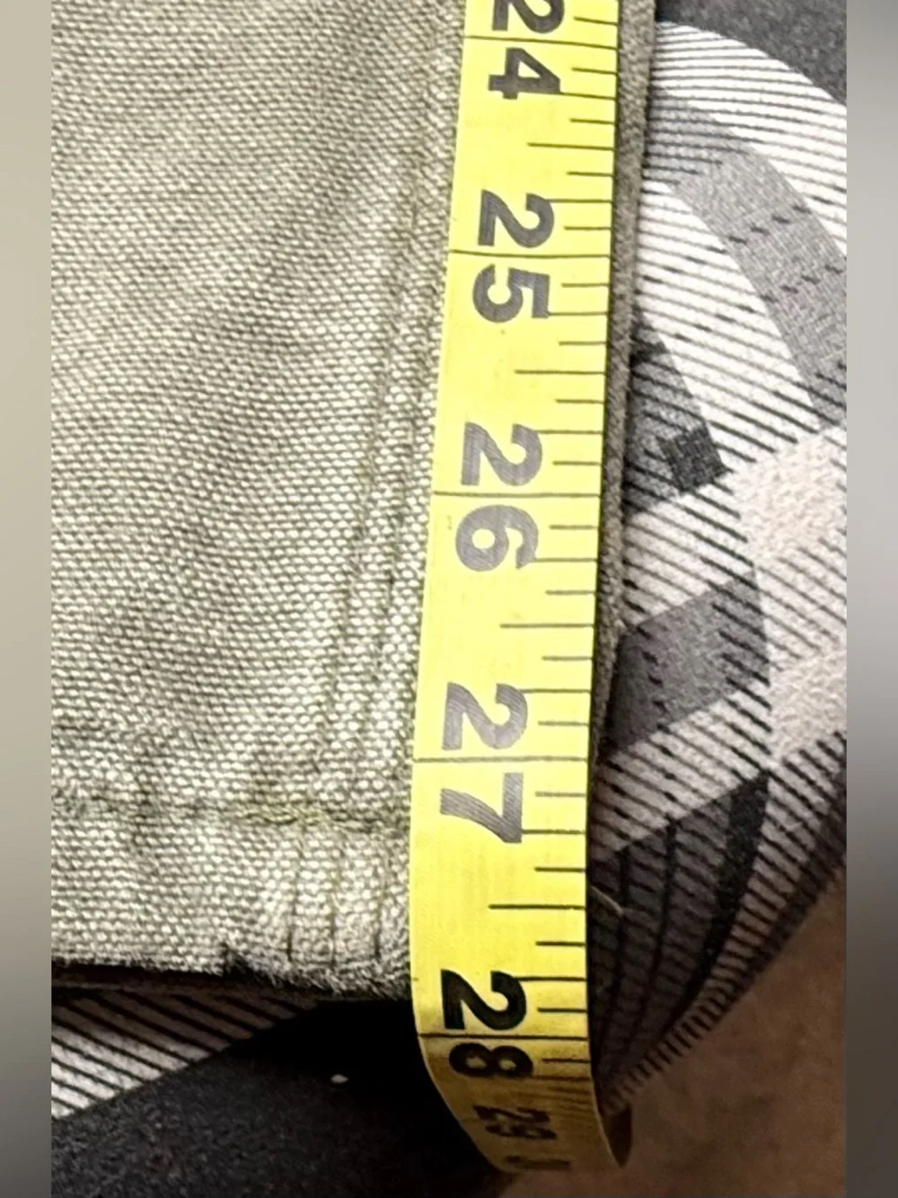 Carhartt B111 MOS Flannel Lined Pants Men 40x30 Green Duck Canvas Original Fit